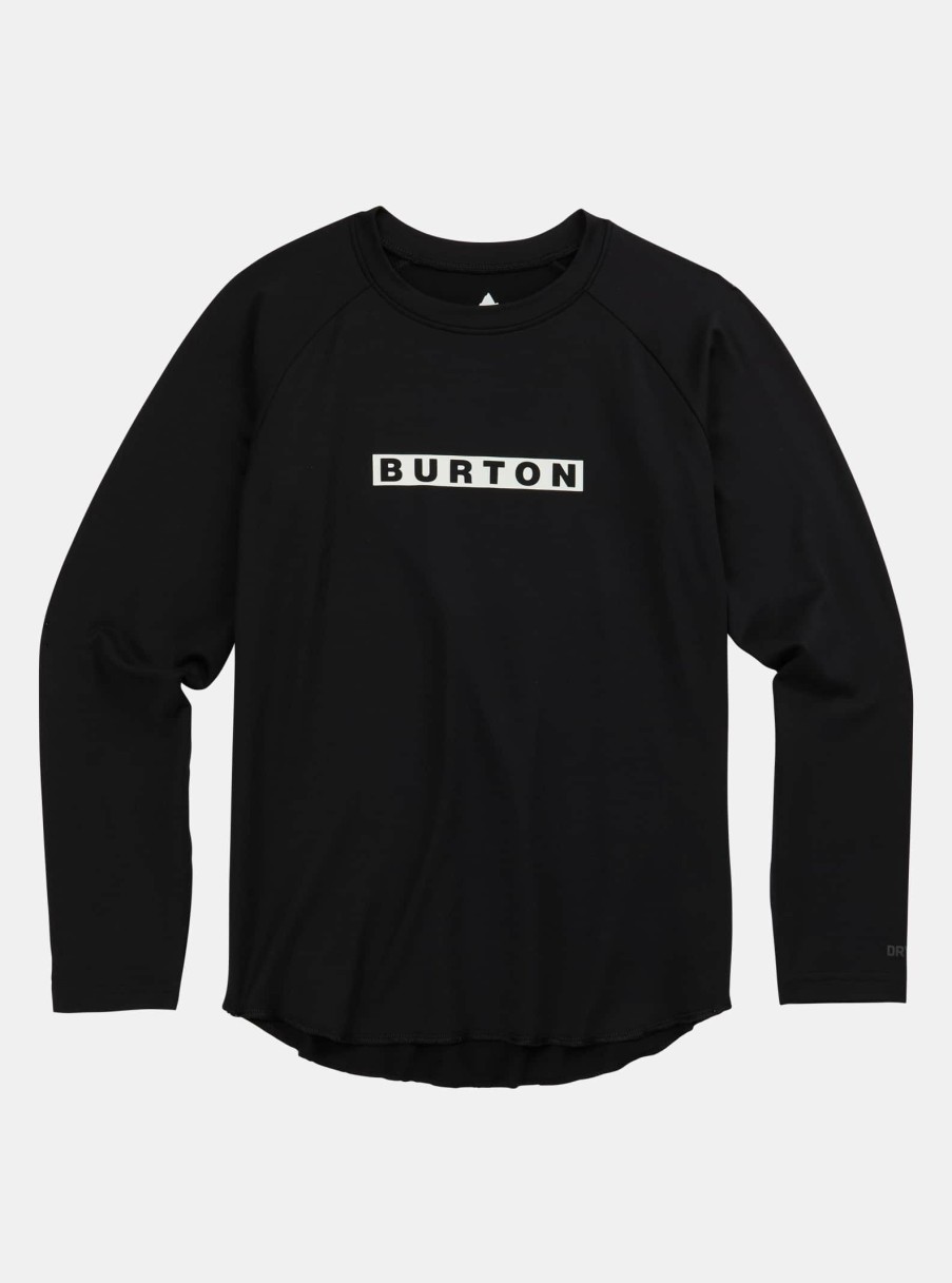 Kinder Burton T-Shirts | Burton Tech Funktions-T-Shirt Fur Kinder True Black